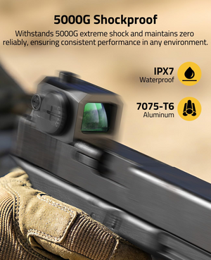 EZshoot Red Dot Sight, waterproof