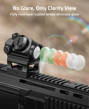 EZshoot Dot Sight, no glare, only clarity view