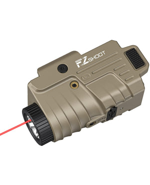 EZshoot Pistol Light Laser Combo Rechargeable, shoot z lr Light with Red Beam