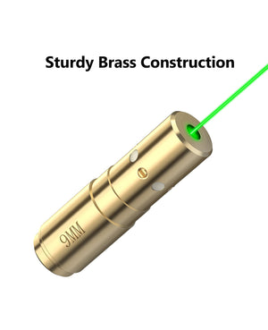 EZshoot Bore Sighter with Sturdy Brass Construction