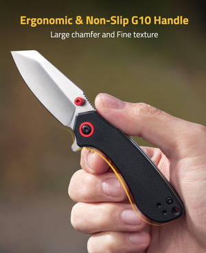 EZshoot blade, large chamfer and fine texture in black