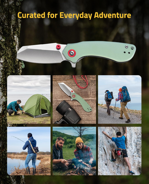 EZshoot Steel Blade, curated for everyday adventure in jade green