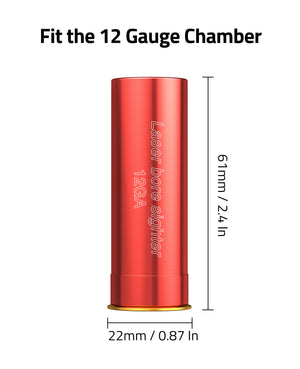 The best shotgun laser bore sight fit for 12 guage chamber Accurate Bore Sighting Tool