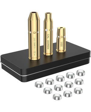 ezshoot best bore sight for 223REM & 9MM & 243/308WIN boresighter for rifles ar15 bore sighting tool for hunting