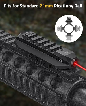 EZshoot Rifle Laser Sight, fits for standard picatinny rail