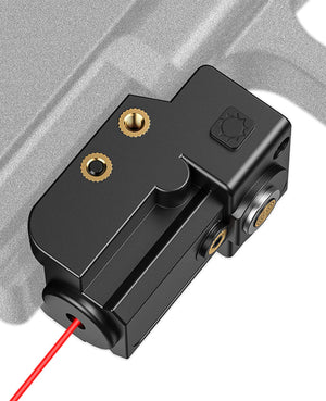EZshoot Best Red Laser Sight - Rechargeable Gun Laser for Glock Pistols
