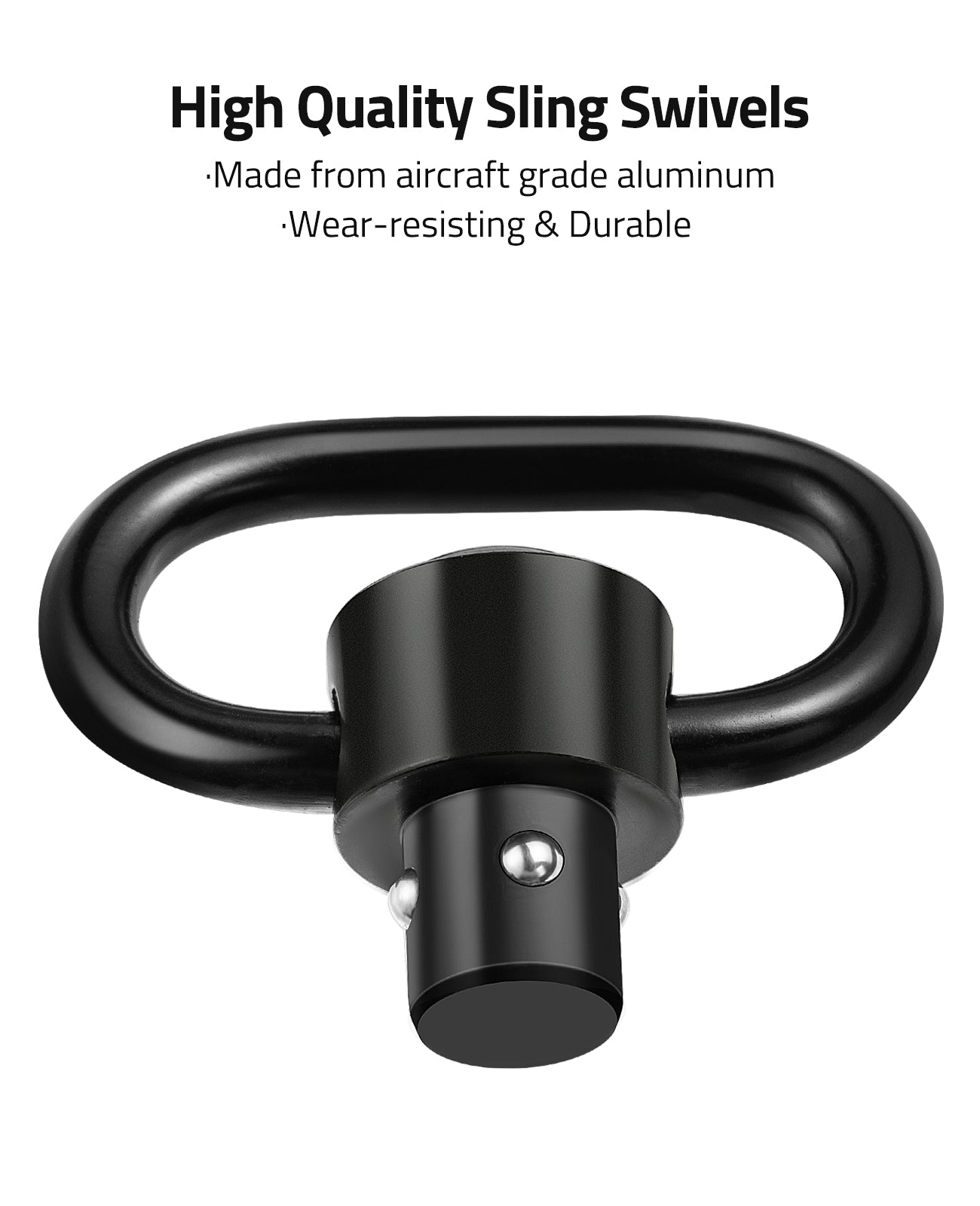 Compact and Lightweight Sling Swivels Size Details