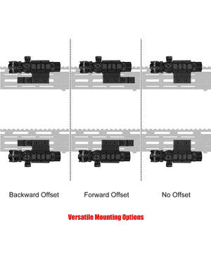 EZshoot Green Laser Sight with Versatile Mounting Options for Rifles