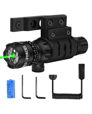 Package List of EZshoot 532nm Green Laser Sight for Mlok Rail