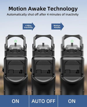 EZshoot Best Red Dot Sight with Motion Awake Technology