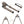 EZshoot Picatinny Bipods with Six Height Settings - The Best Shooting Bipod