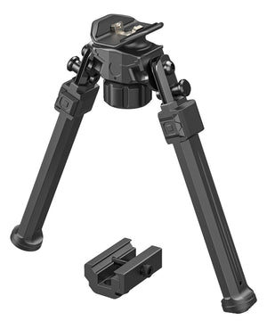 EZshoot Stable Shooting Bipods for Rifles - Compatible with Picatinny Rails - Black Color