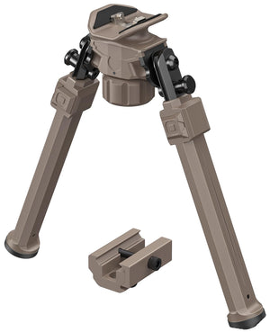 EZshoot Picatinny Bipod for Rifle Sling Stud - The Best Shooting Rest for Hunting - Flat Dark Earth Color