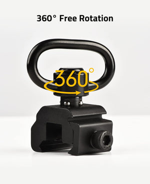 360° Free Rotation QD Sling Swivels