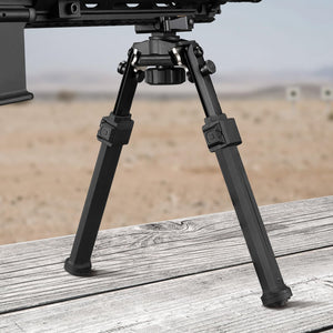 EZshoot Quick Release Lightweight Bipod Swivel Tilt Picatinny Bipod