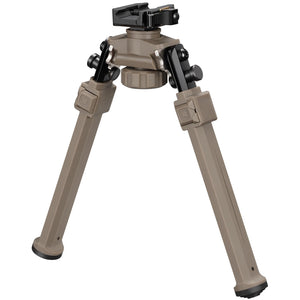 EZshoot Quick Release Picatinny Bipod with Swivel Tilt - Flat Dark Earth Color