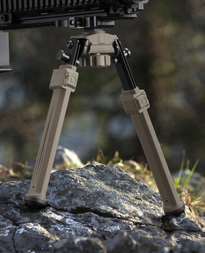 EZshoot Quick Release Picatinny Bipod for Rifles 360 Degrees Swivel and Tiltable Head