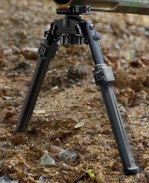 EZshoot Stable Rifle Bipod with Quick Release - Compatible for Picatinny Rail