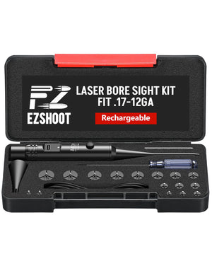 EZshoot Best Bore Sight Laser for Accurate Zeroing and Shooting - Red Laser