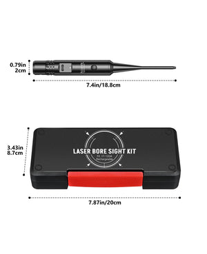 Product Size of EZshoot Best Bore Sighter Kit for Accurate Shooting
