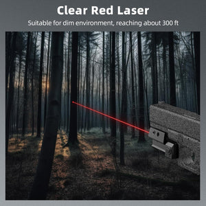 EZshoot Rechargeable Red/Green Laser Sight for Pistol, Low Profile Laser