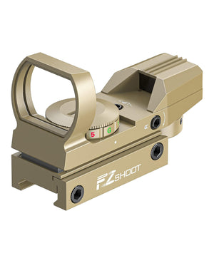High Quality Best Red Dot Sight Scope with 5 Brightness Levels for AR15 Hunting Khaki Color