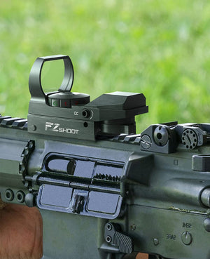 1x22x33mm Adjustment Red Green Dot Sight Scope for AR15 Hunting Shooting