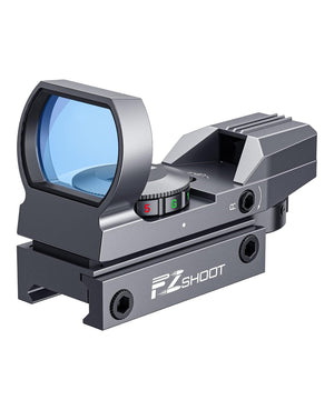 Red Dot Reflex Sight Scope with Multi-coated HD Lens for AR15 Grey Color