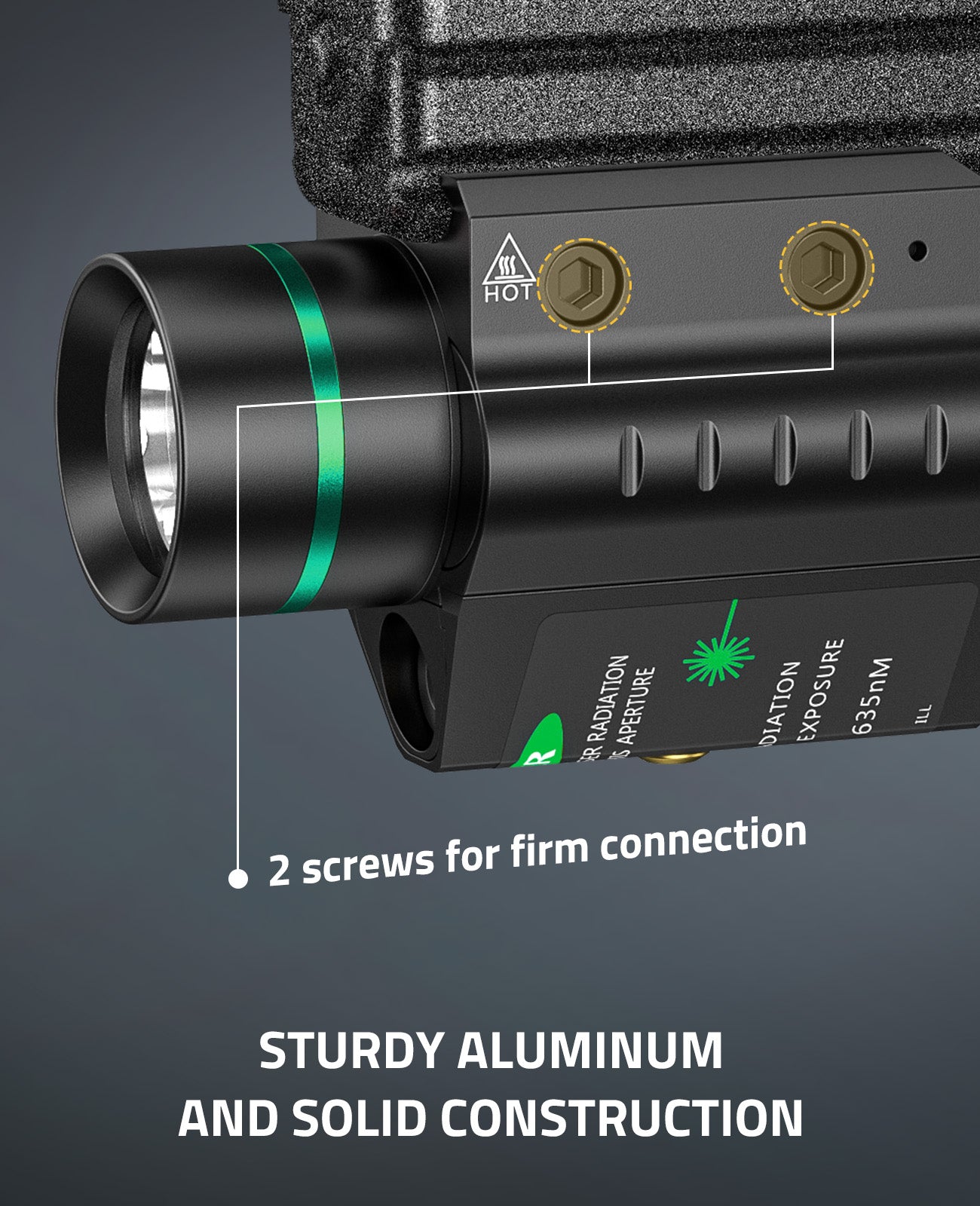 Sturdy and Durable Tactical Flashlight