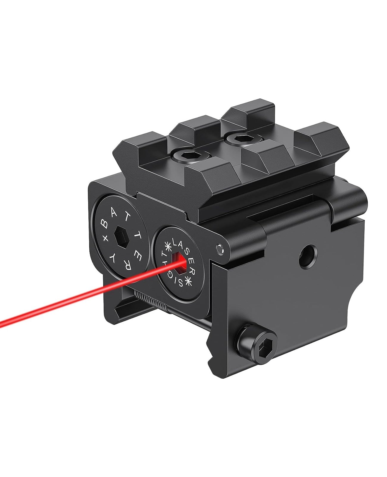 Red Laser Sight for Pistols with Rail Mount