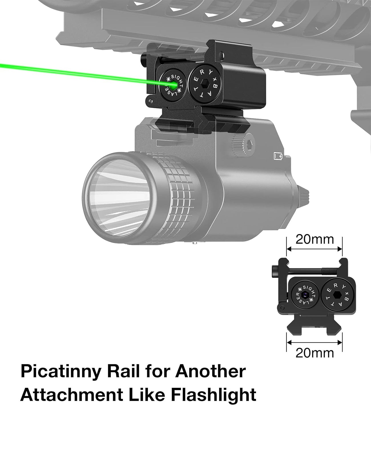 Laser Sight with Accurate and Keep on Zero
