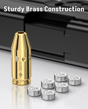 ezshoot best bore sighter red dot laser bore sighting with sturdy brass construction
