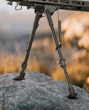 EZshoot Best Bipod for AR-15 Rifle - Stable and Sturdy Bipod for Better Stability