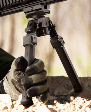 Best Bipod for AR-15 - Stable Sling Mounting Bipod for Shooting
