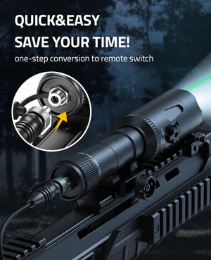 1000 Lumens Green Laser Light Combo with remote Switch