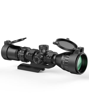 EZshoot 3-12x44 AO Rifle Scope, aclick