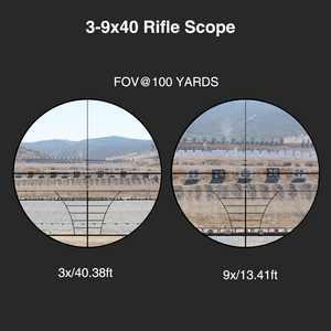 EZshoot 22 Scope, 3-9x40 rifle scope
