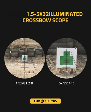 EZshoot 5-5x32 scope, crossbowscope