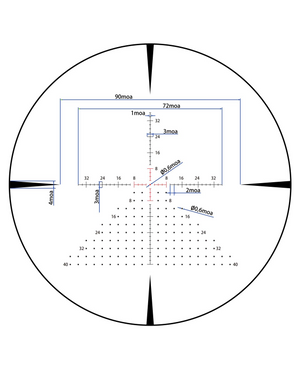 EZshoot dispersion glass, moa 5-30x56