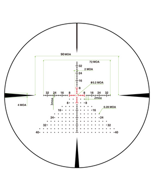 EZshoot dispersion glass, 90moa 7-35x56