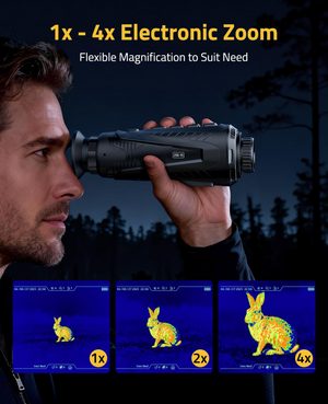 EZshoot Multiple Color Modes, flexible magnification to suit need