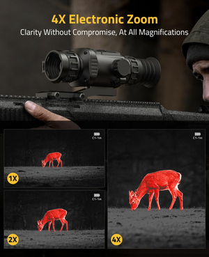 EZshoot Rifle Scope, clarity without compromise, at all magnifications