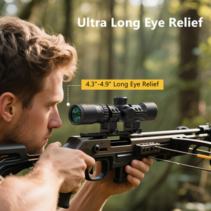 EZshoot Scope Rings, ultra long eye relief