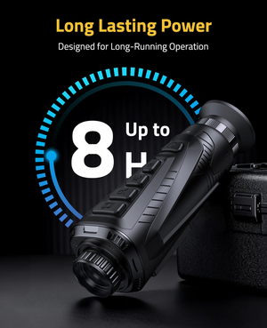 EZshoot 256x192 Thermal Monocular, lasting power designed for long-running operation