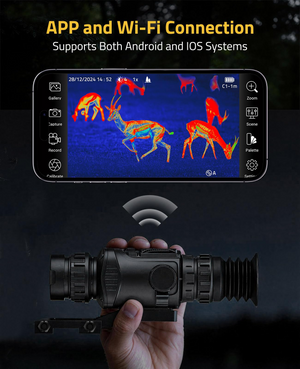 EZshoot Waterproof Optic, app and wi-fi connection