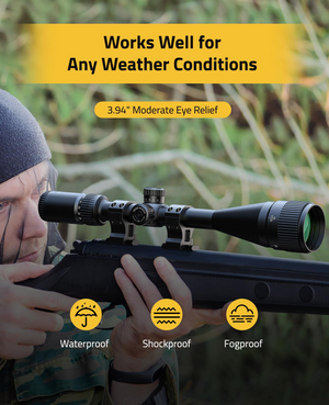 EZshoot 20mm Scope Rings, waterproof shockproof fogproof