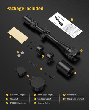 EZshoot Long Range Scope, package included