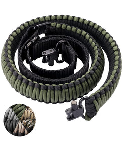 EZshoot Rifle Sling Strap 550 Paracord 2 Point Sling with Tri-Lock Swivel