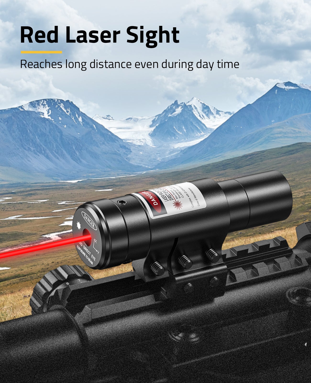 Red Laser Sight for Rifle Scope