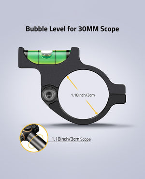 EZshoot Scope Level for 30MM Tube Heavy-Duty Scope Leveling Kit for Outdoor Activities